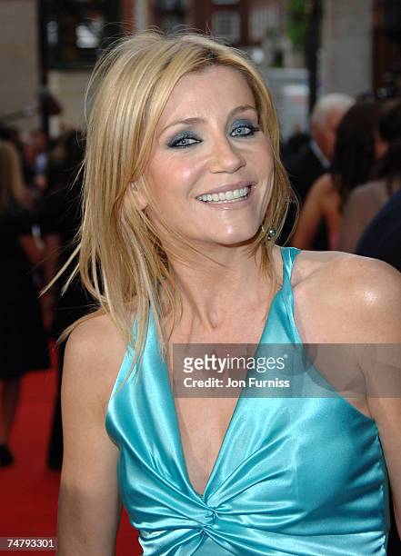 Michelle Collins at the Grosvenor House in London, United Kingdom.