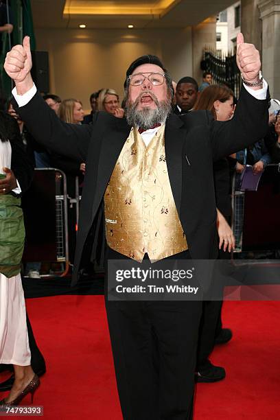 Ricky Tomlinson at the Grosvenor House in London, United Kingdom.