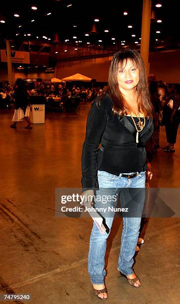 Tina Knowles at the Reliant Park in Houston, Texas