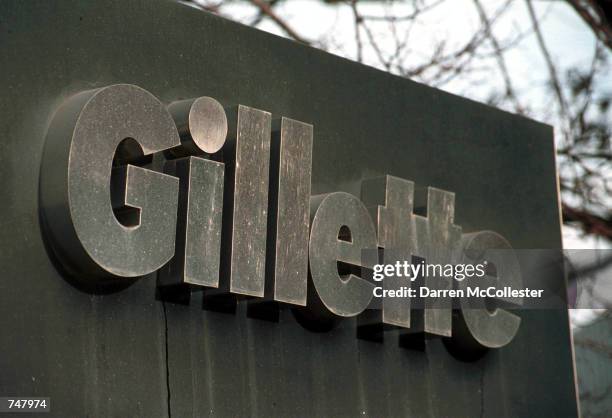 Gillette Sign Image Gillette Company Photos and Premium High Res Pictures - Getty Images