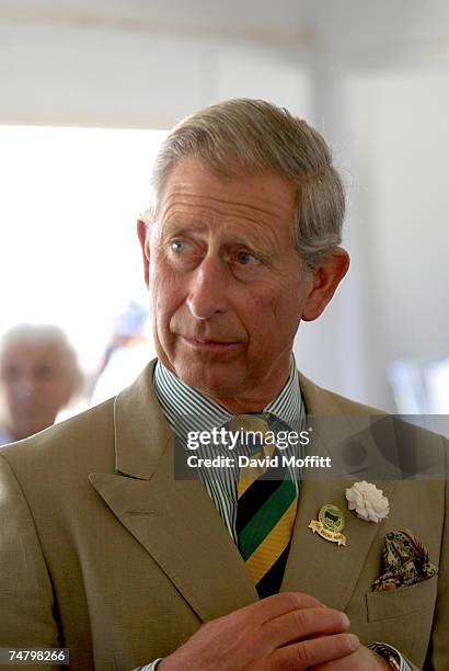 Prince Charles, Prince of Wales and Camilla, Duchess of Cornwall visit the 148th Great Yorkshire Show in Harrogate on July 13, 2006.