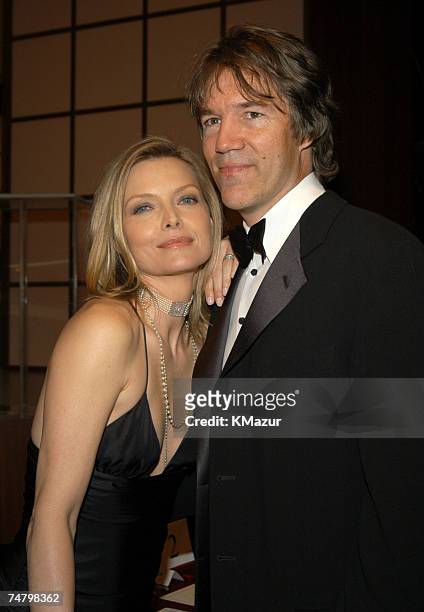 Michelle Pfeiffer and David E. Kelley at the The Shrine Auditorium in Los Angeles, California