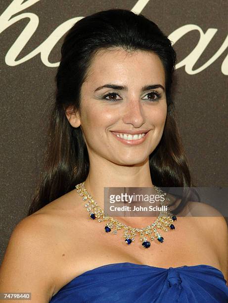 Penelope Cruz at the Carlton Hotel in Cannes, France.