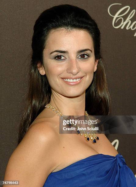 Penelope Cruz at the Carlton Hotel in Cannes, France.