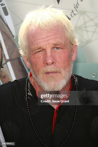 Nick Nolte at the American Pavillion in Cannes, France.