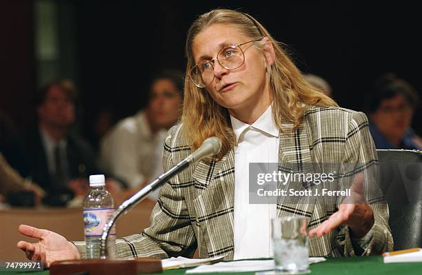 Coleen Rowley, an FBI special agent in Minneapolis, testifies before Senate Judiciary. Rowley wrote a May 21letter to FBI Director Robert S. Mueller...