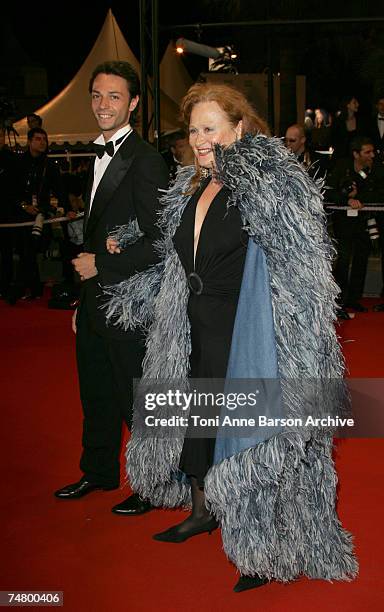 Katia Tchenko at the Palais des Festival in Cannes, France.