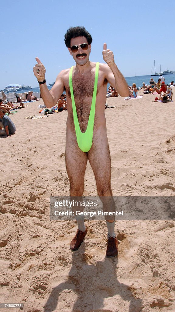 2006 Cannes Film Festival - Borat Arrives in Cannes