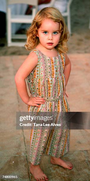 Brooke Shields' daughter Rowan at the Dune Beach in Southampton, New York