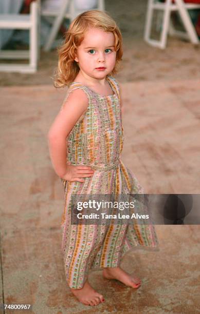 Brooke Shields' daughter Rowan at the Dune Beach in Southampton, New York