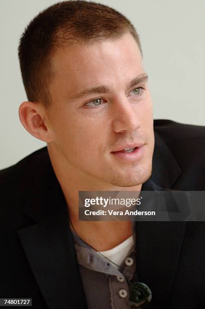 Channing Tatum at the Four Seasons Hotel in Beverly Hills, California