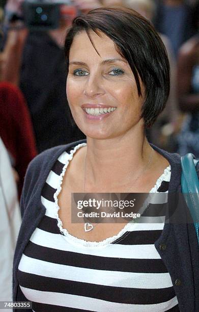 Sadie Frost at the "Brasil Brasileiro" - London Premiere - Outside Arrivals at Sadler's Wells Theatre in London.