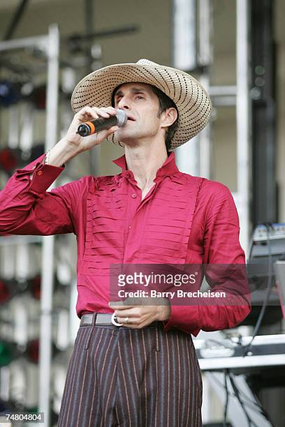 Perry Farrell at the Grant Park in Chicago, Illinois