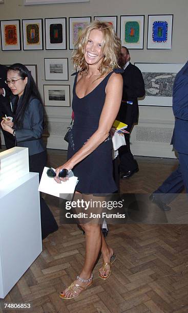 Elle MacPherson at the Royal Academy Of Arts in London, United Kingdom.