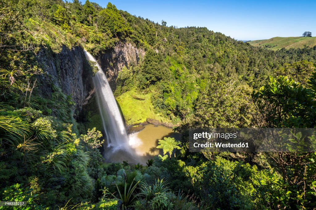 New Zealand, North Island, Raglan, Bridal Veil Falls