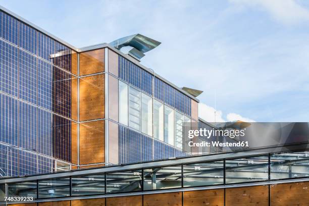 germany, geislingen an der steige, energy efficient reconstruction of a school building - green building stock pictures, royalty-free photos & images