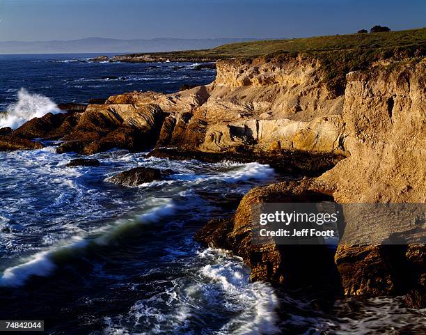 usa, california, coastline - parque estatal de montaña de oro fotografías e imágenes de stock