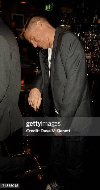 Bryan Adams attends the Hoping Foundation Benefit Evening hosted by Bella Freud in aid of the HOPING foundation, at Ronnie Scott's on June 21, 2007...