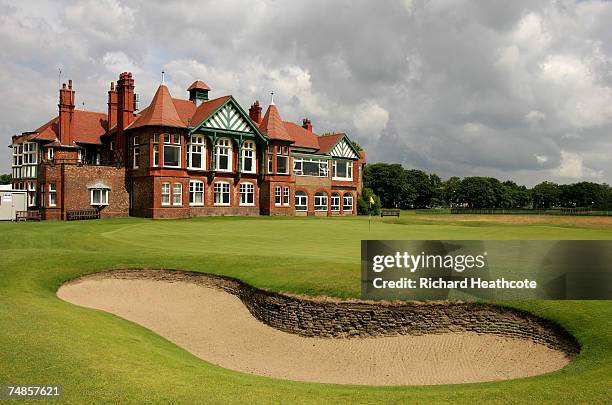 General views of the Clubhouse and the 18th green during The Amateur Championship 2007 at Royal Lytham & St Annes on June 22, 2007 in Lytham St...