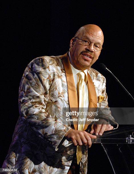 Tom Joyner at the Radio One 25th Anniversary Celebration. At the J.W. Marriott Hotel in Washington D.C., Washington D.C.