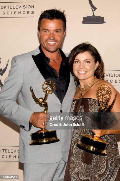 Michael Moloney and Tanya McQueen of "Extreme Makeover: Home Edition," winner Outstanding Reality Program at the Shrine Auditorium in Los Angeles,...