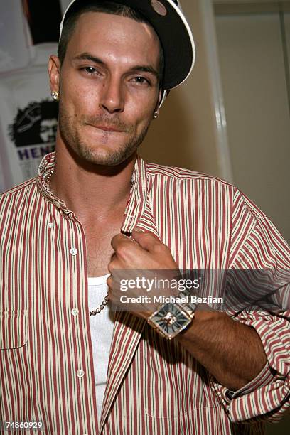 Kevin Federline at the Liberace's Penthouse in Los Angeles, California