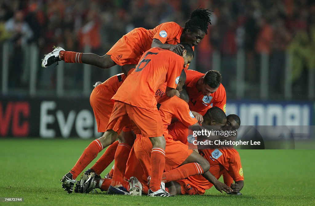 Netherlands U21 v Serbia U21 - UEFA U21 Championship Final