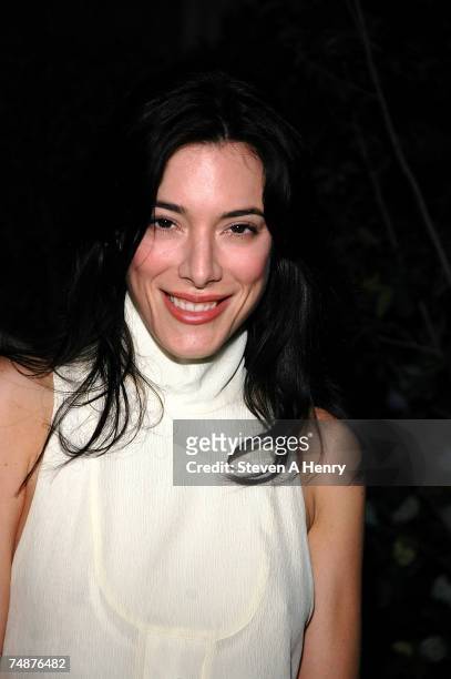 Actress Jaime Murray attends the after party for the premiere of "Fierce People" at a private residence on June 23, 2007 in Southampton, New York.