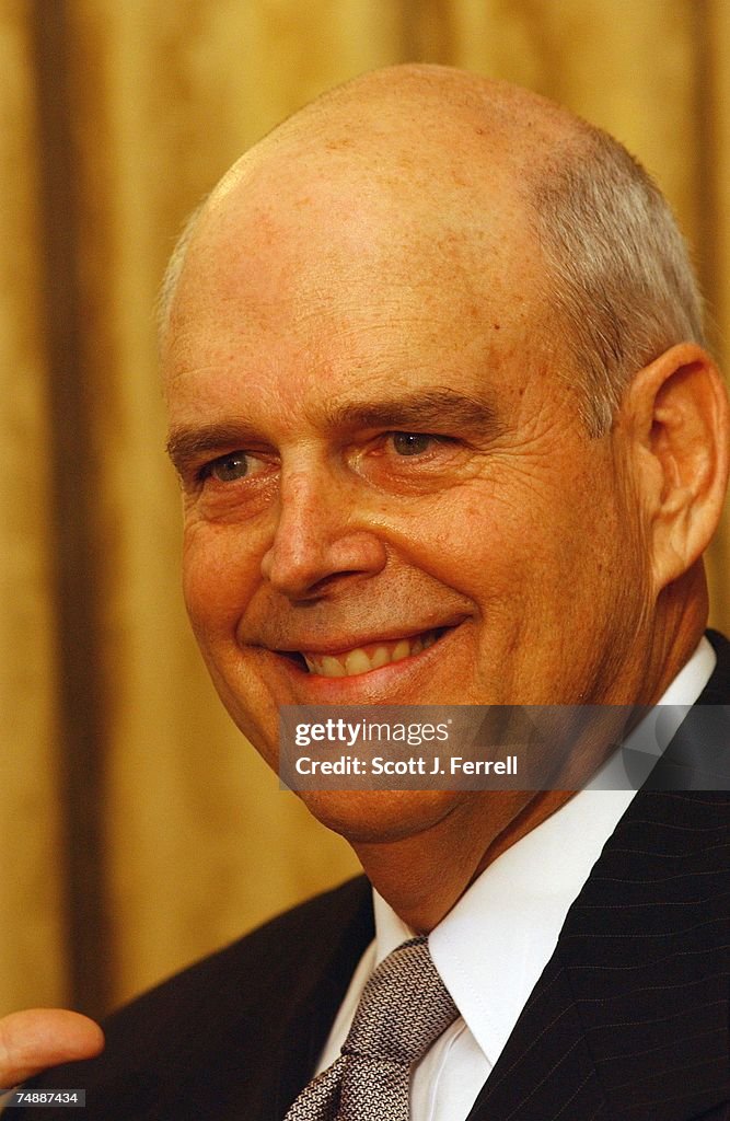 Rep Hayes U.S. Rep. Robin Hayes, R-N.C., during his mock swearing-in with House ...