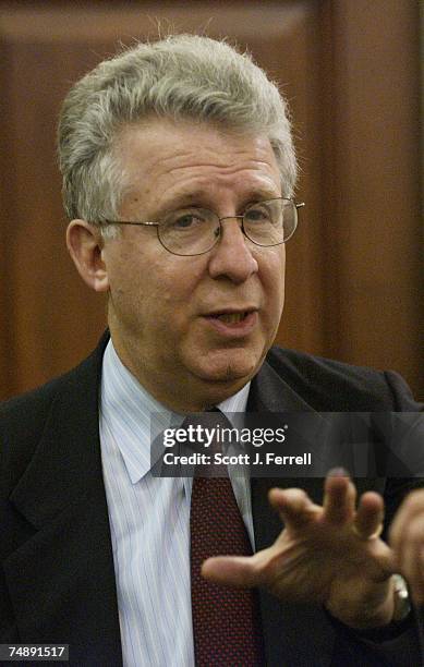 Robert C. Pozen, chairman of MFS Investment Management, before the Ways and Means hearing on social security. President Bush has adopted Pozen's...