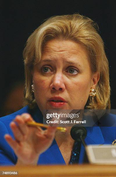 Sen. Mary L. Landrieu, D-La., during the Senate Energy markup of a comprehensive energy bill focusing on electricity.