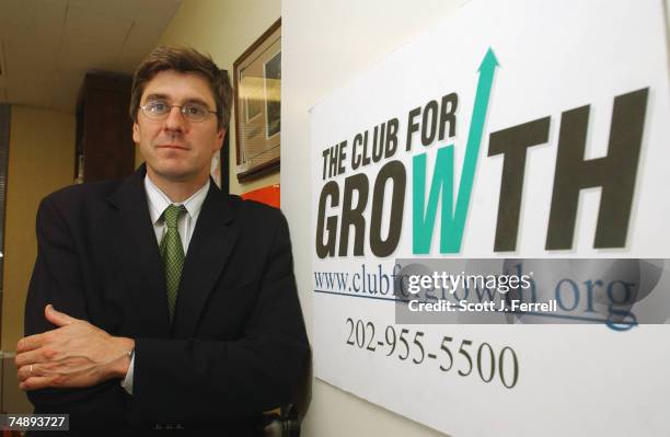 Stephen Moore, president of The Club For Growth, the pro-tax-cut organization he founded.