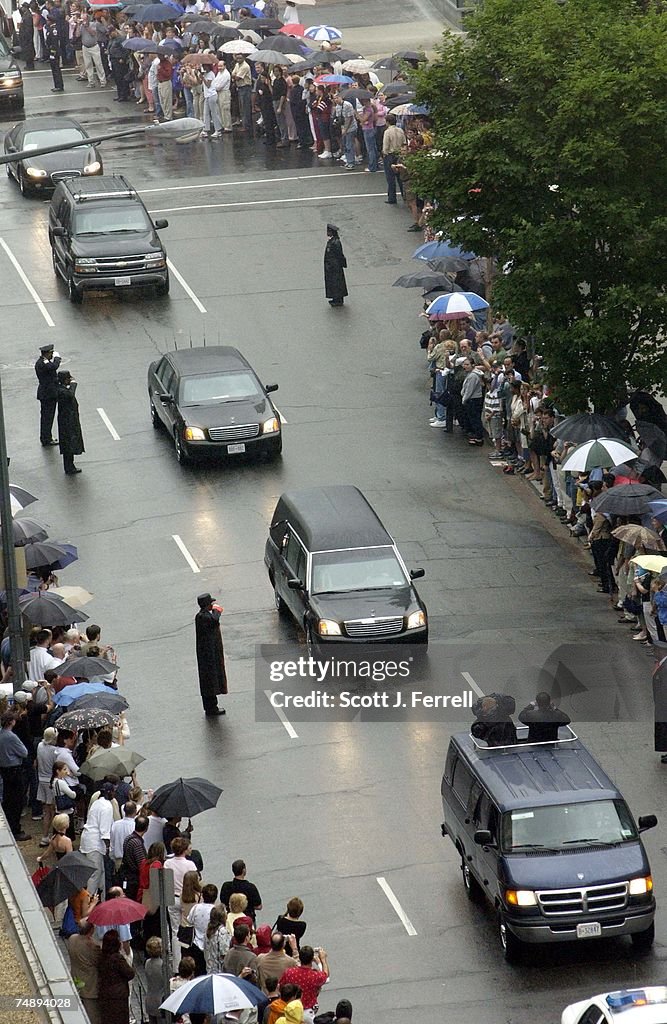 Reagan Funeral Motorcade