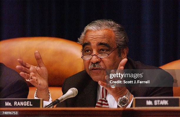 Ranking Democrat Charles B. Rangel, D-N.Y., during the markup of H.R. 2473, the "Prescription Drug and Medicare Modernization Act of 2003" and H.R....