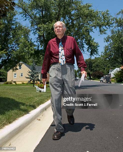 As temperatures cruise past the low 90's to a high of 100, 74-year-old Bill D. Burlison, Anne Arundel County, Md., fourth district councilman and...