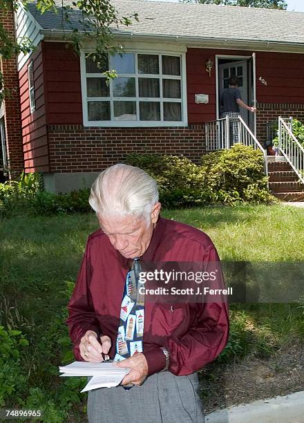 As temperatures cruise past the low 90's to a high of 100, 74-year-old Bill D. Burlison, Anne Arundel County, Md., fourth district councilman and...