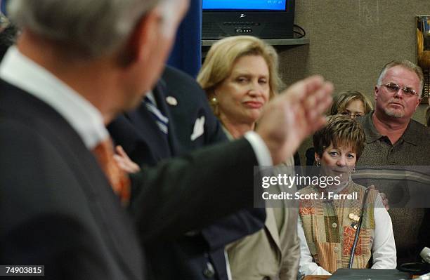 Debbie Smith, a domestic violence advocate and sexual assault survivor, and Kirk Bloodsworth, whose case was the first capital conviction to be...