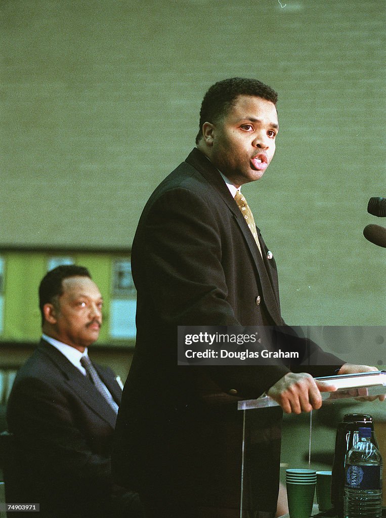 BOOK SIGNING -- Jesse L. Jackson, Jr. and his father  Revere