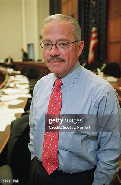 Bob Barr, R-Ga., in the House Financial Services meeting room.