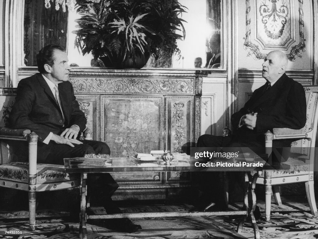 Nixon And De Gaulle