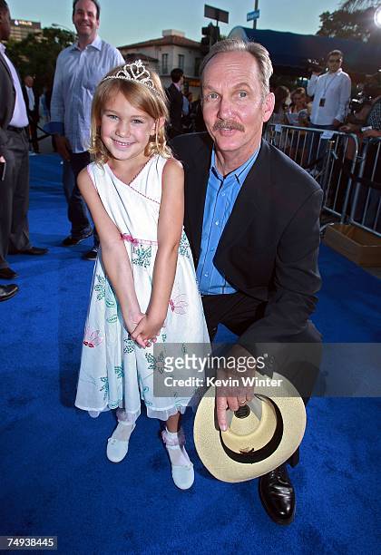 Actress Sophie Bobal and actor Michael O'Neill arrive to Paramount Pictures' premiere of "Transformers" held at Mann's Village Theater on June 27,...