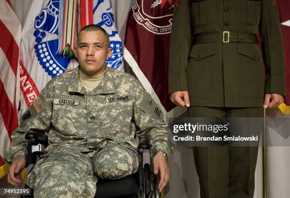 Guillermo Reed Army SGT Guillermo Castillo waits with his brother Marine Private ...
