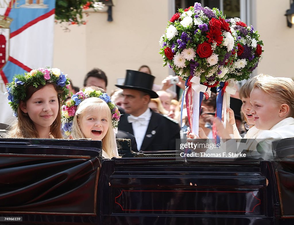 Wedding Of Prince Alexander Schaumburg-Lippe