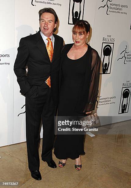 Jimmy Connors and Wife