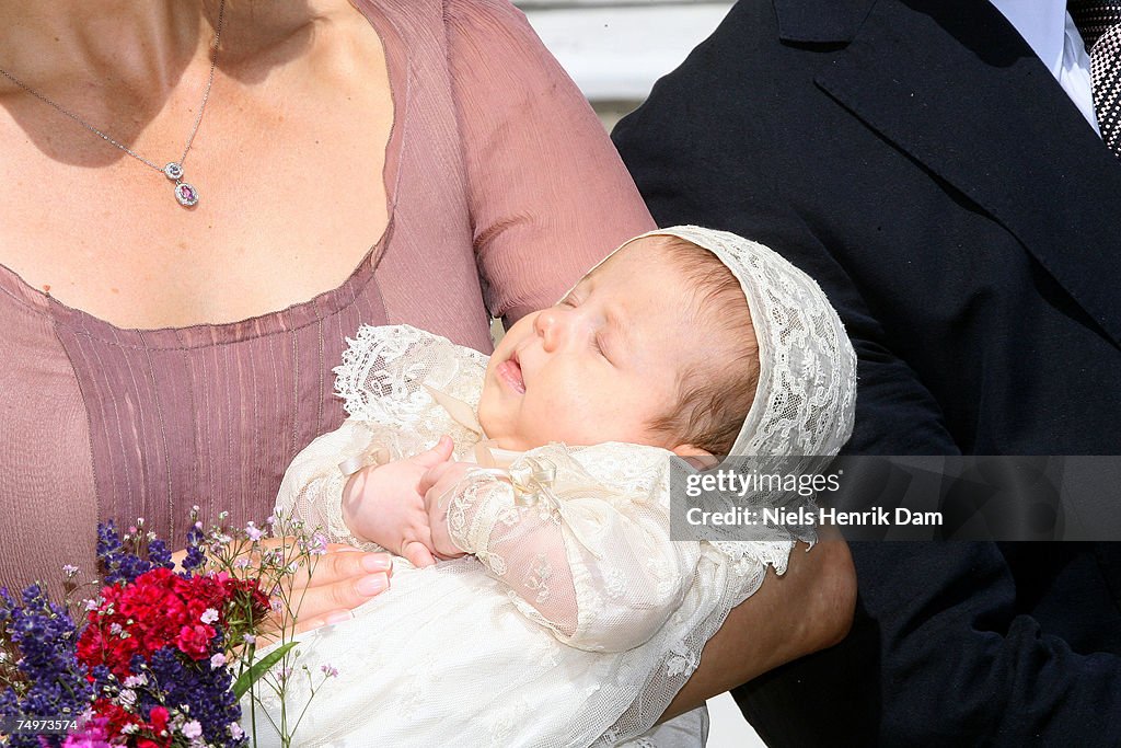 Danish Royals Christen Their New Daughter