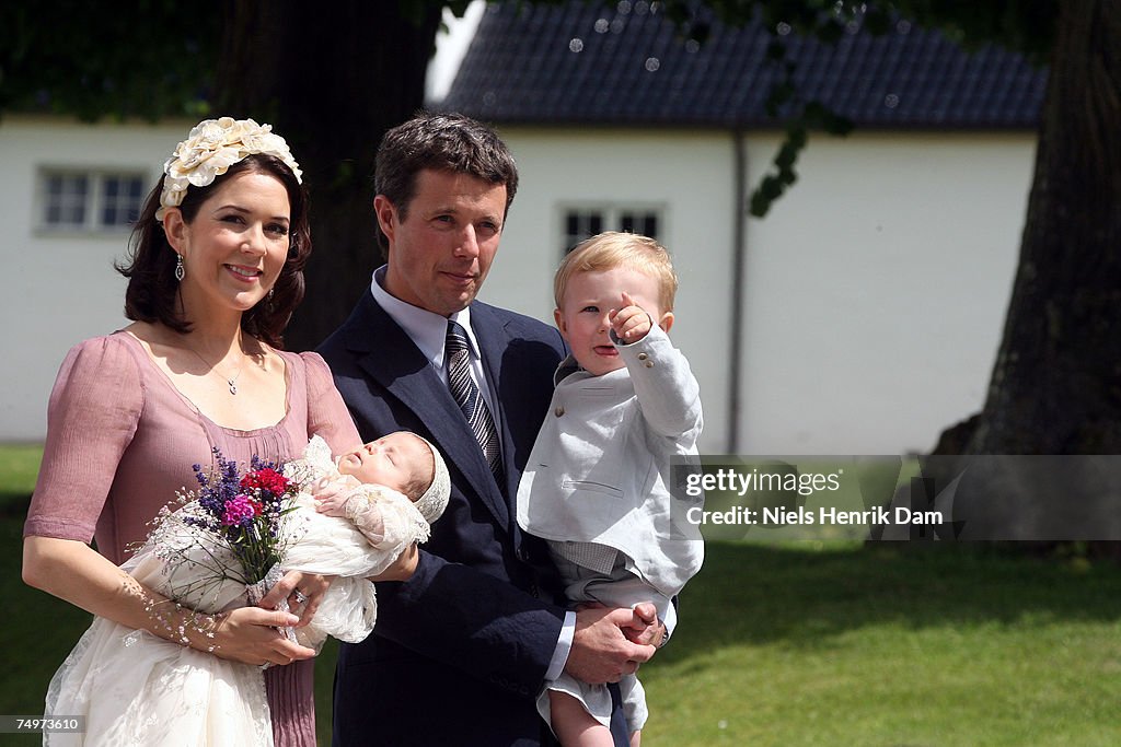 Danish Royals Christen Their New Daughter