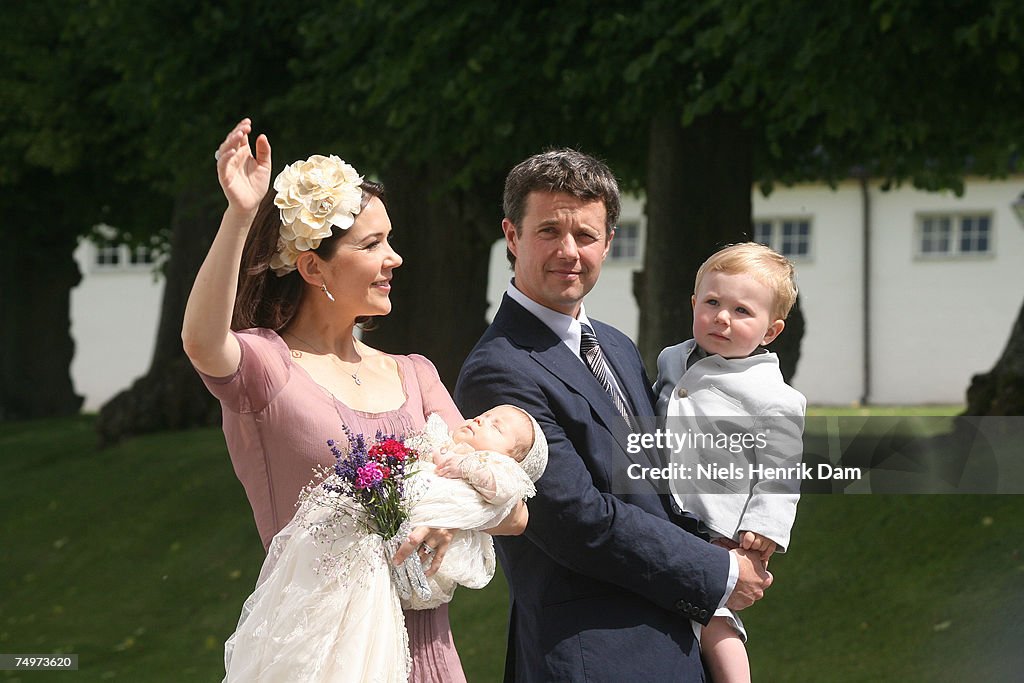 Danish Royals Christen Their New Daughter