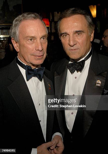 Mayor Michael Bloomberg and Tony Lo Bianco
