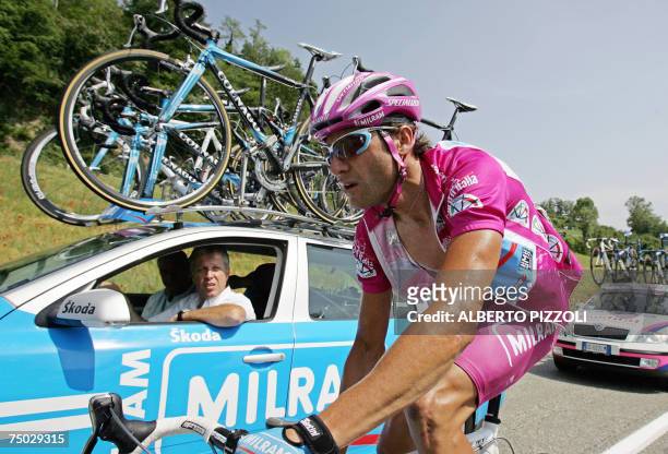 File picture taken 23 May 2007, of Italian cyclist Alessandro Petacchi during the 11th stage of Giro D'italia. Petacchi was charged with doping by...
