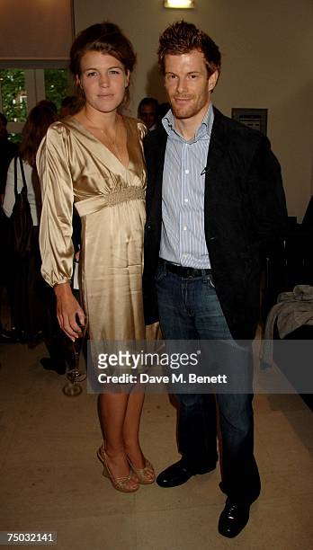 Amber Nuttall and Tom Aikens attend the TAG Heuer VIP party, at Hempel Hotel on July 4, 2007 in London, England.